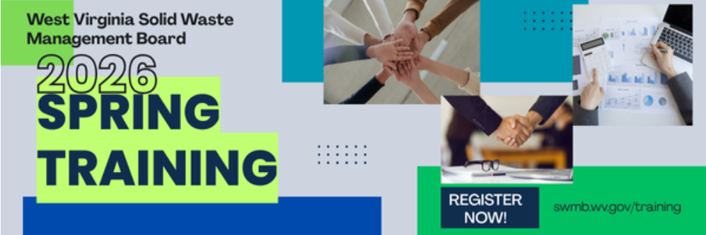 West Virginia Solid Waste Management Board 2026 Spring Training Register Now
